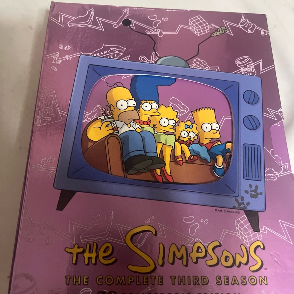 The Simpsons - The Complete Third Season (DVD, 2009, 4-Disc Set)